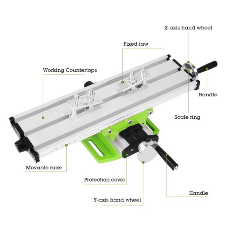 Bench Vise Manufacturer - Miniature Precision Multifunction Table Bench Vise