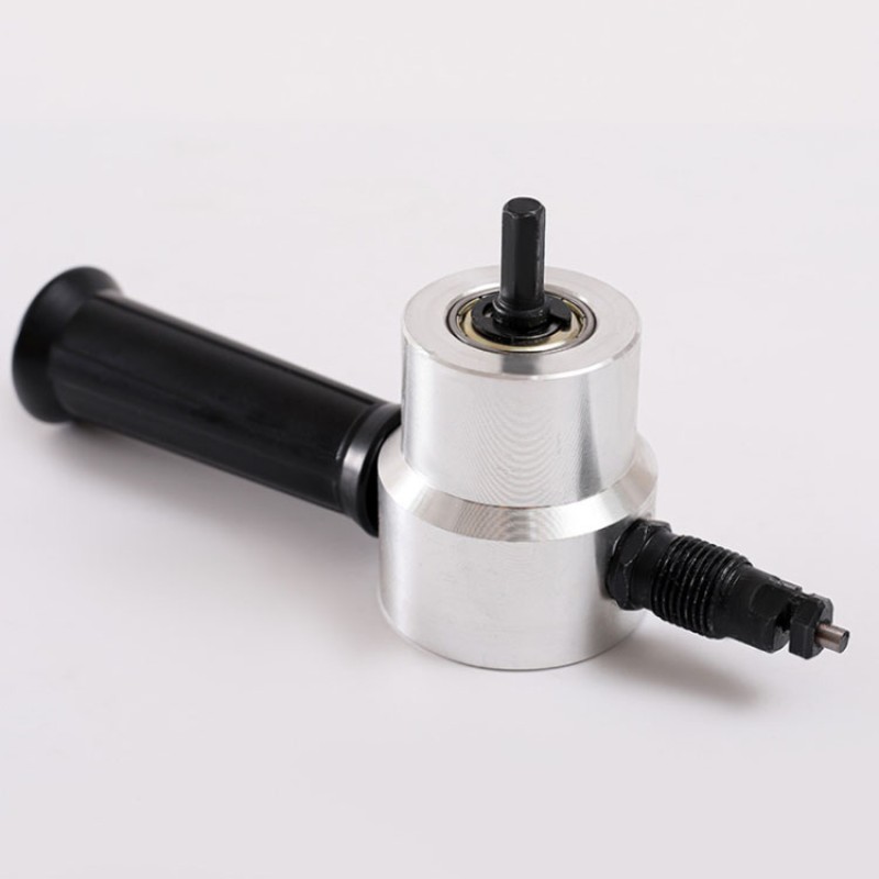 Sheet Nibbler Supplier - Nibble Metal Cutting Double Head Drill Attachment