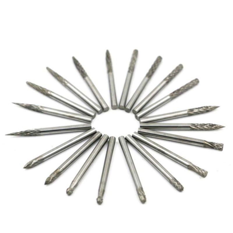 Dremel Router Bit Supplier - 20pcs 1/8" HSS Mini Drill Cutting Grinding Bits