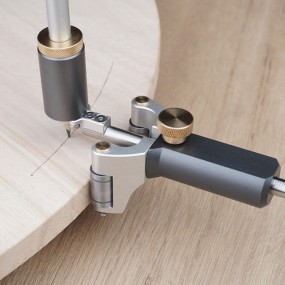 Scriber Tool Factory - 2 in 1 Adjustable 0-120mm Line Drawing Jig