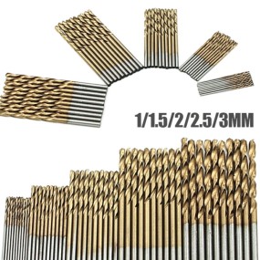 Drill Bit Set Factory - 50PCS Din338 M35 Cobalt Twist Drill for Stainless Steel