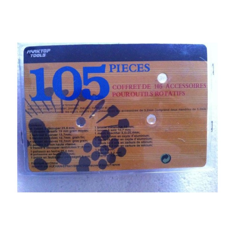 Rotary Tool Kit Manufacturer - Set of 105pces Abrasive Diamond Wheels Discs