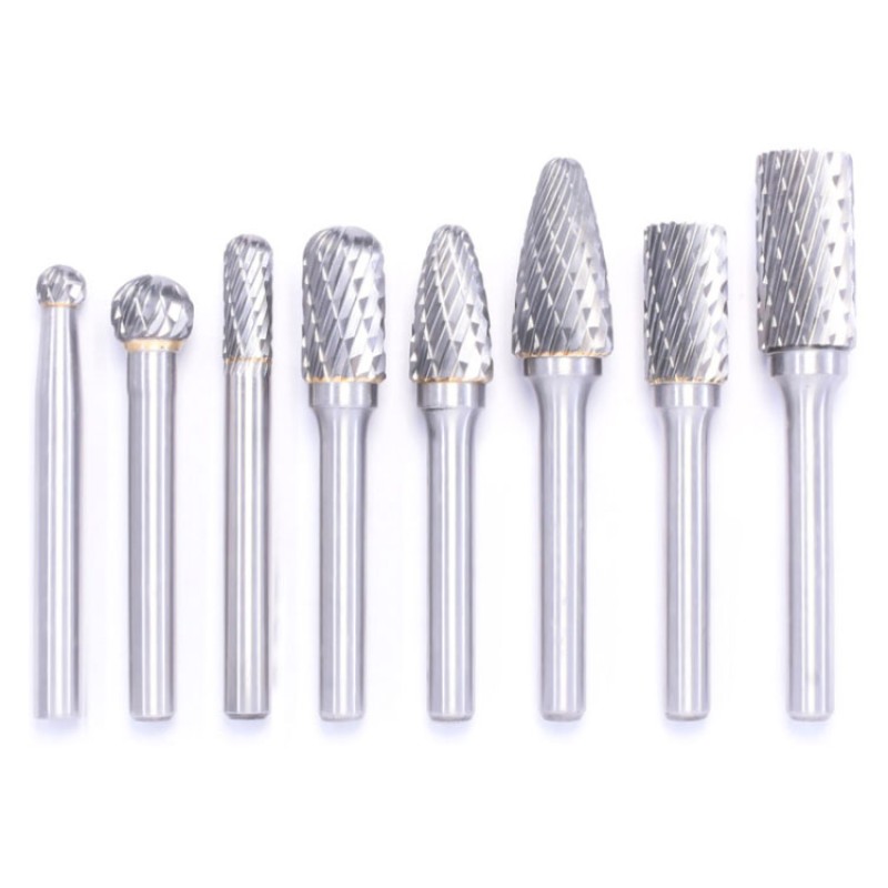 Routing Bits Manufacturer - 8pc 6mm Shank Tungsten Carbide Rotary Burr Set