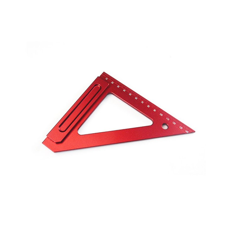 Precision Ruler Supplier - Aluminum Triangle Roofing Square Measuring Tool