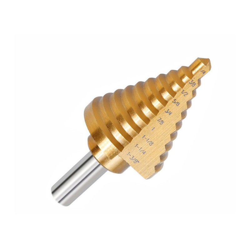 Step Drill Bit Factory - Free Shipping 1/4-1-3/8 Inch HSS Triangular Drill