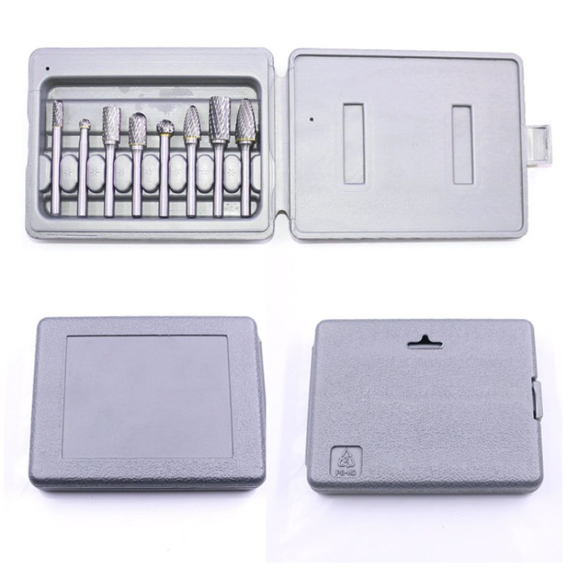 Routing Bits Manufacturer - 8pc 6mm Shank Tungsten Carbide Rotary Burr Set