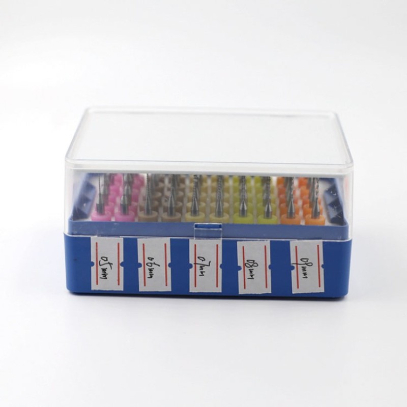 Micro Drill Bits Factory - 50pcs Carbide Mini CNC Drill for PCB Board