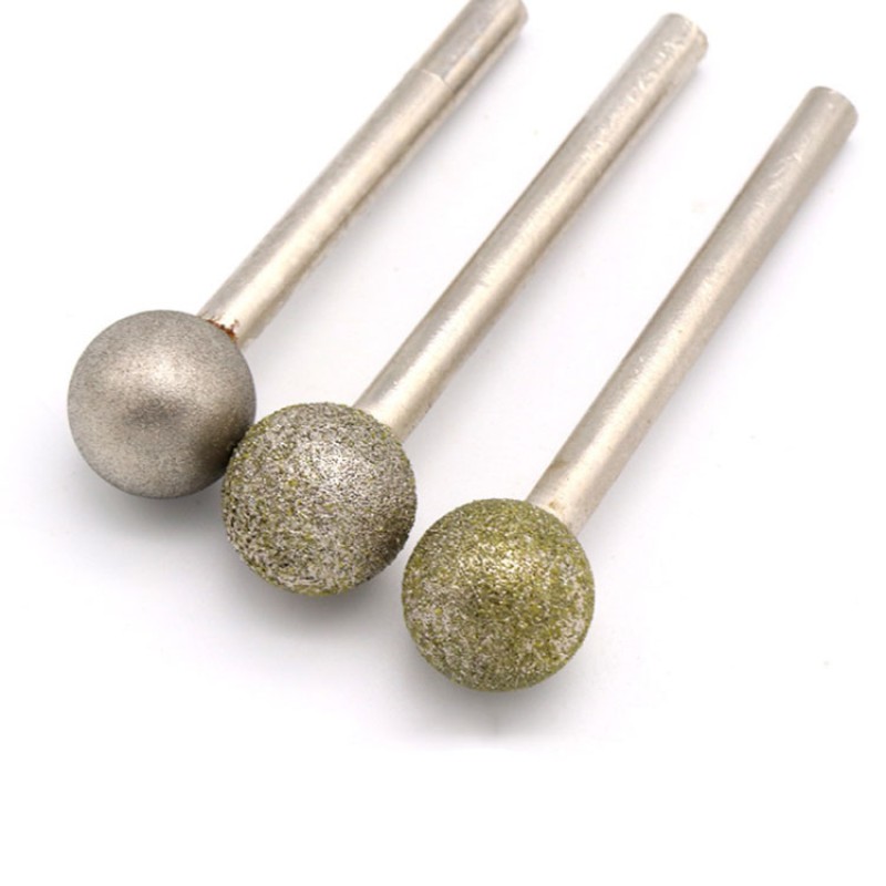 Stone Carving Tools Supplier - High Quality Diamond Tip Burr Ball Tip F Type