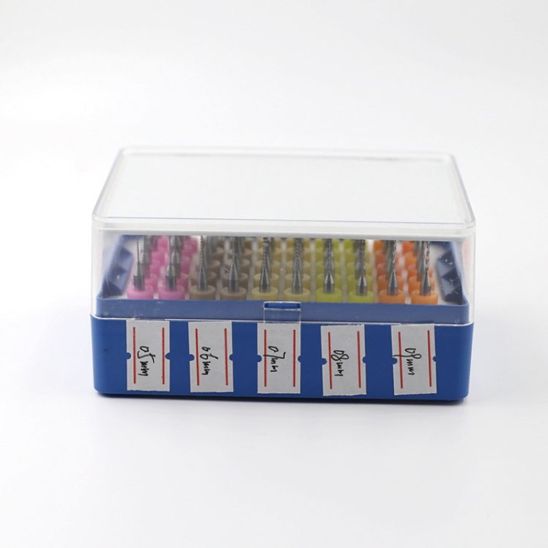 Micro Drill Bits Factory - 50pcs Carbide Mini CNC Drill for PCB Board