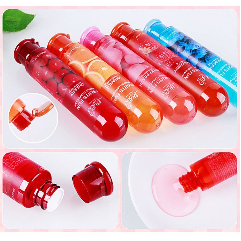 Edible Lubricant Supplier - 5 Fruit Flavor Oral Sex Couple Lubricante