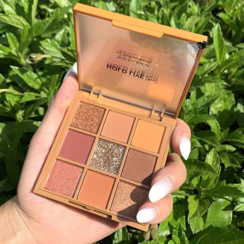 Eyeshadow Palette Factory - DIKALU 9-color Rectangle Keyboard Shape Palette