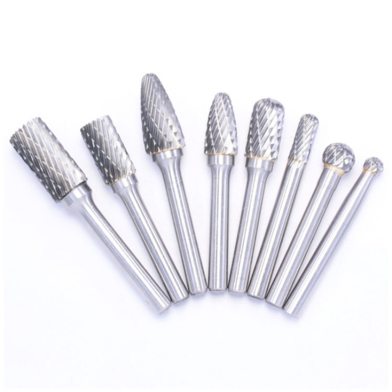 Routing Bits Manufacturer - 8pc 6mm Shank Tungsten Carbide Rotary Burr Set