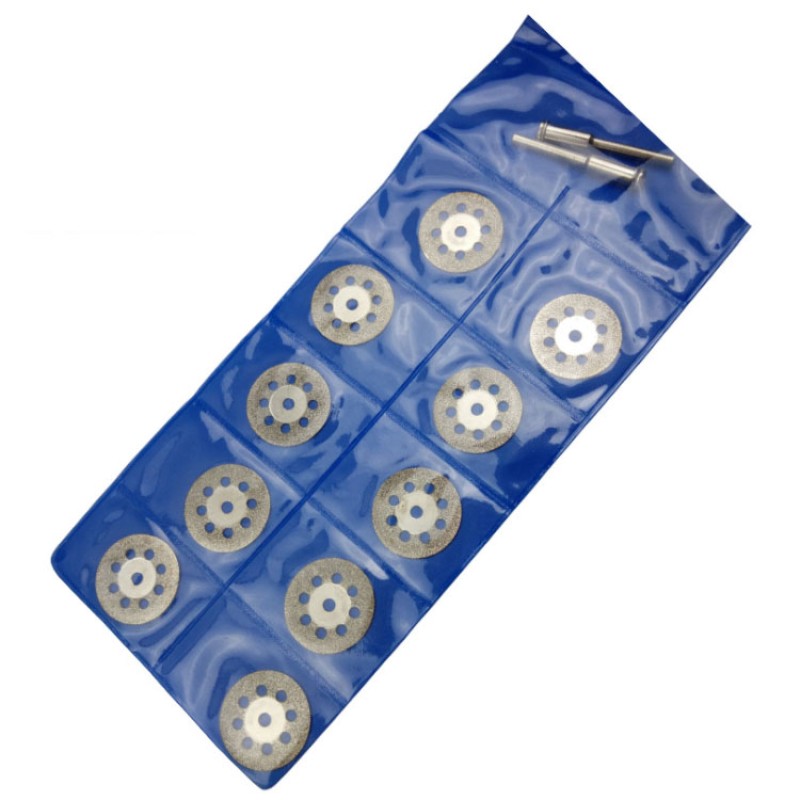 Cutting Discs Factory - 10PCS Emery Diamond Coated Double Side Cut Off Blade