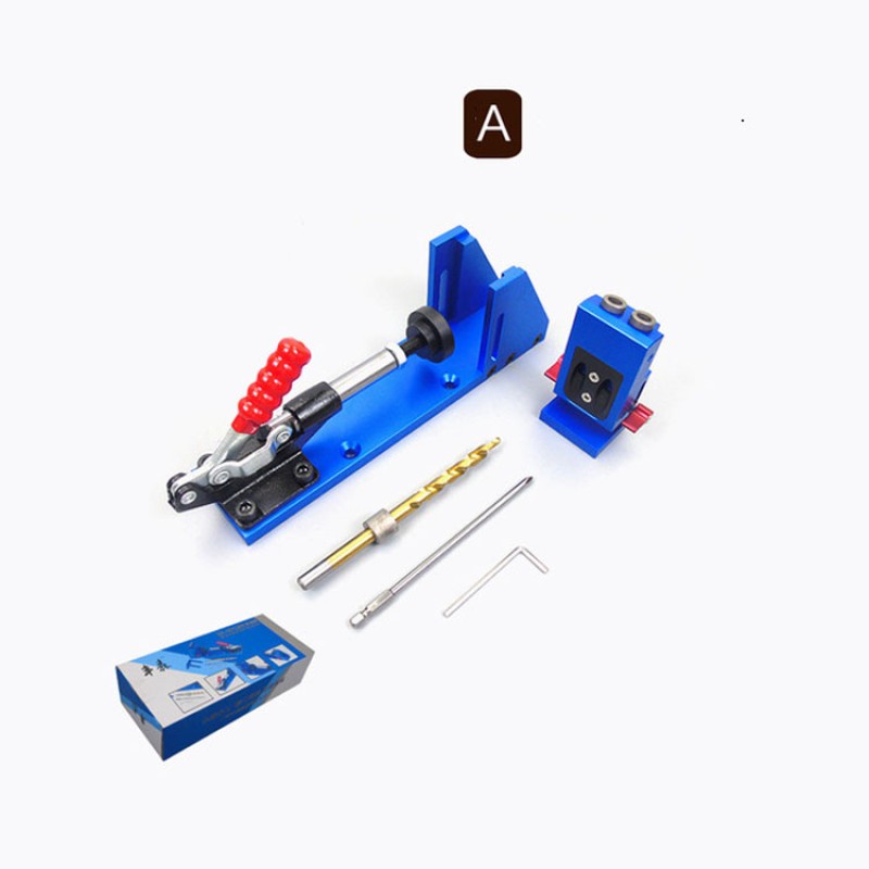 Pocket Hole Jig Supplier - 9.5mm Portable Hole Jig Joinery System with Bit