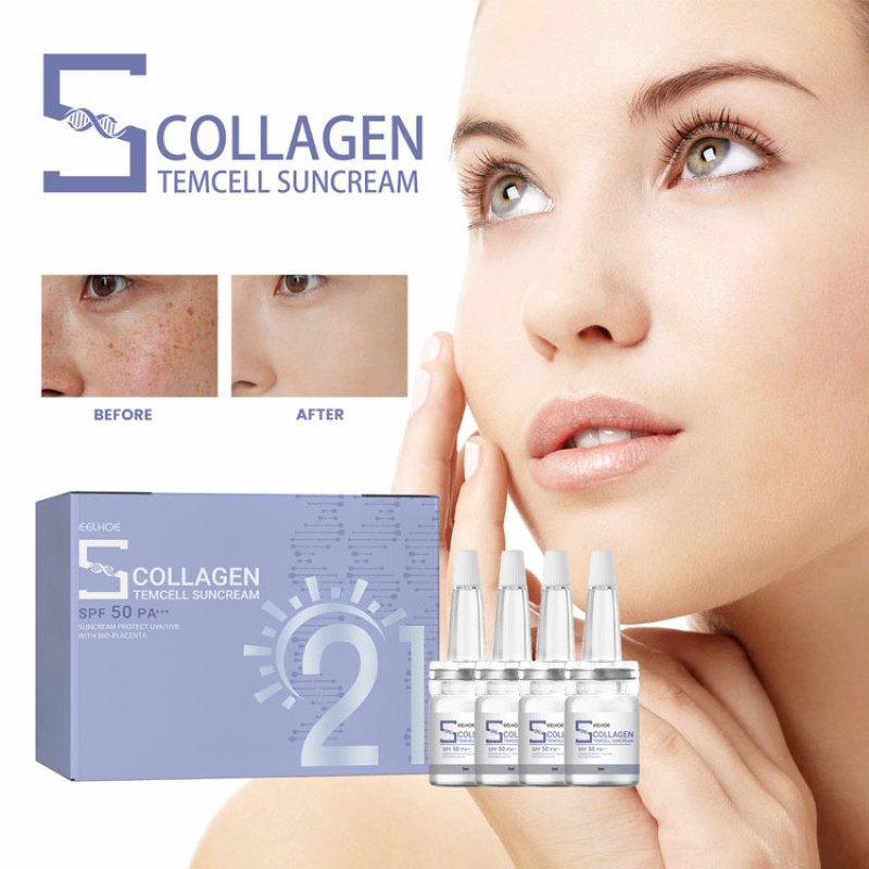 Suncream Factory - Wholesale 5 Ml*4 Pcs Collagen Stemcell SPF 50