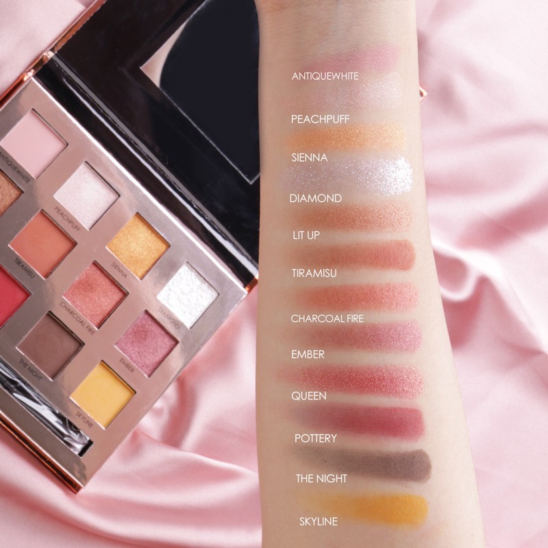 Eyeshadow Palette Supplier - Custom Vegan 16 Color Cruelty Free Eye Shadow