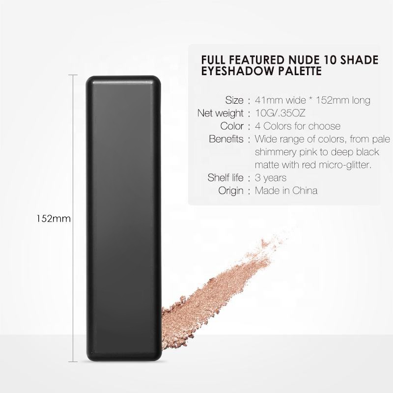 Eyeshadow Palette Factory - Duoduo DFA08 Custom Shimmer Vegan Eye Shadow Palette