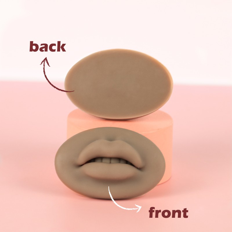 Makeup Model Supplier - Black Women Lip Model for Makeup Practice