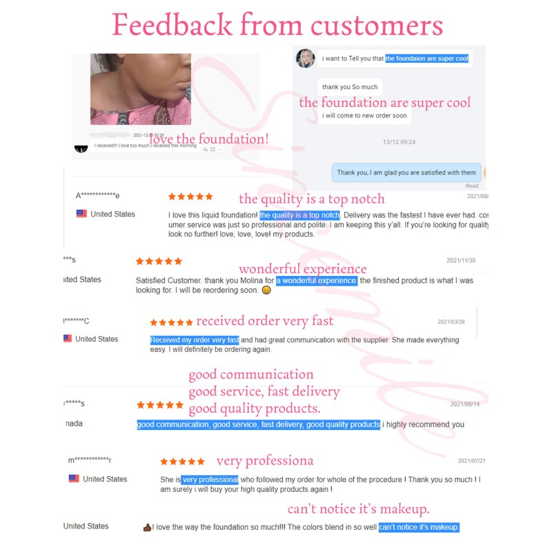 Foundation Manufacturer - Vegan High Quality Dark Skin Custom Cream Private