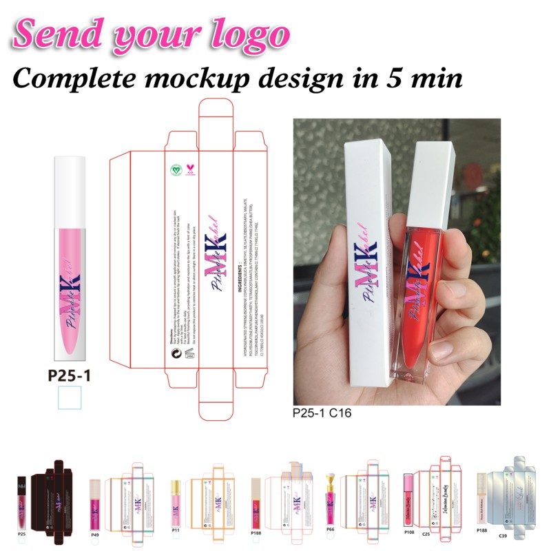Lip Gloss Manufacturer - 80 Shades 50pcs/lot Custom Logo Wholesale Matte