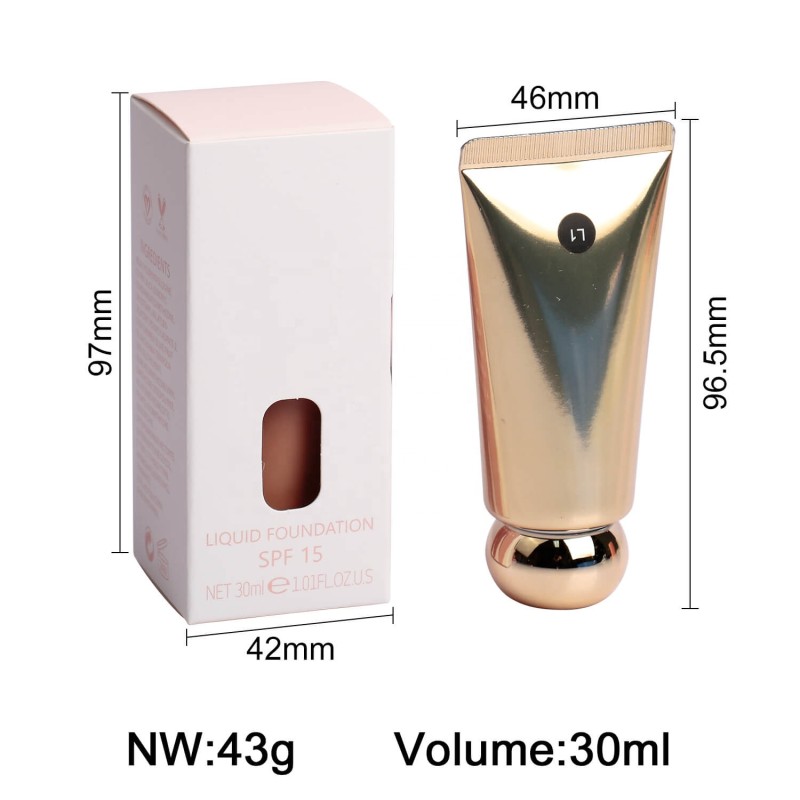 Foundation Manufacturer - Lasts 24h Luxury Gold Mineral High Quality Bulk