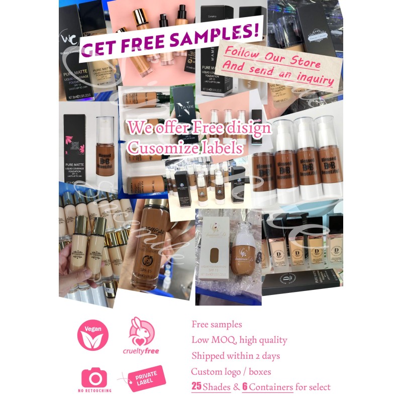 Liquid Foundation Factory - Super Stay Long Last Matte Dark Full Coverage