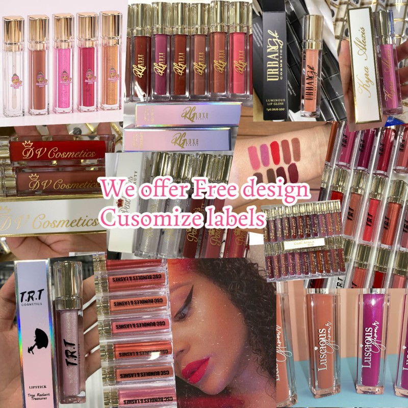 Lip Gloss Supplier - Wholesale 60 Colors Matte Glitter Private Label Vendor