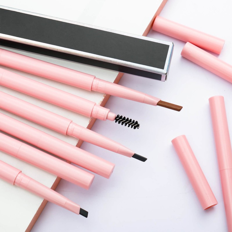 Eyebrow Pencil Factory - Custom Logo Pink Wax Waterproof Long Lasting Vegan