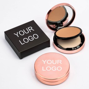 Face Powder Supplier - 8 Colors Setting Pressed Compact Powder Custom Logo