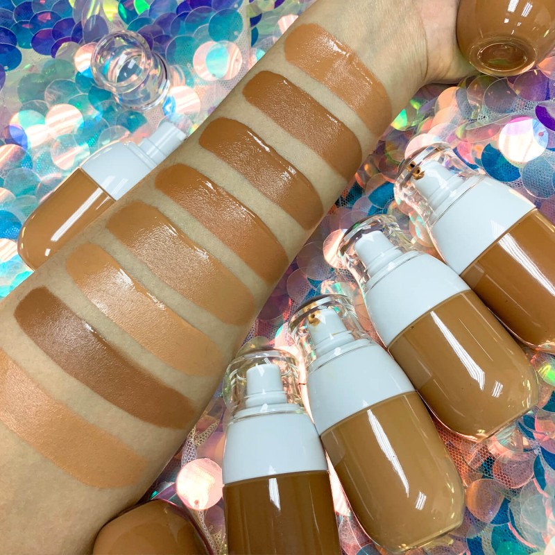 Foundation Supplier - 25 Colors Full Coverage Low Moq Custom Logo Fast