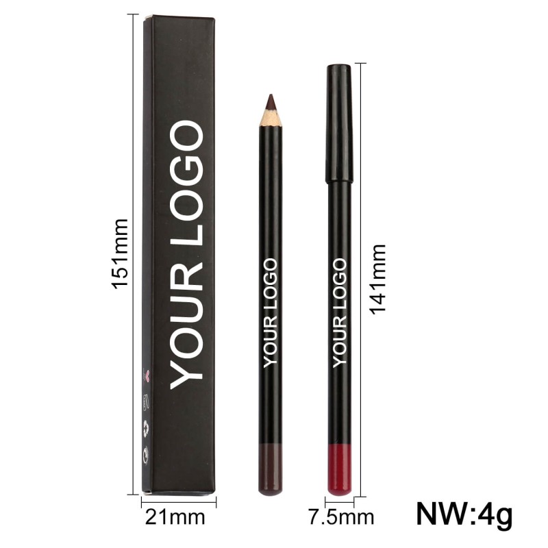 Lip Liner Pencil Manufacturer - 21 Colors Custom Logo Waterproof Nude Wholesale