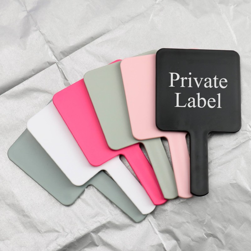 Mirror Factory - Custom Logo Hand Pocket Mirror Wholesale ABS Plastic