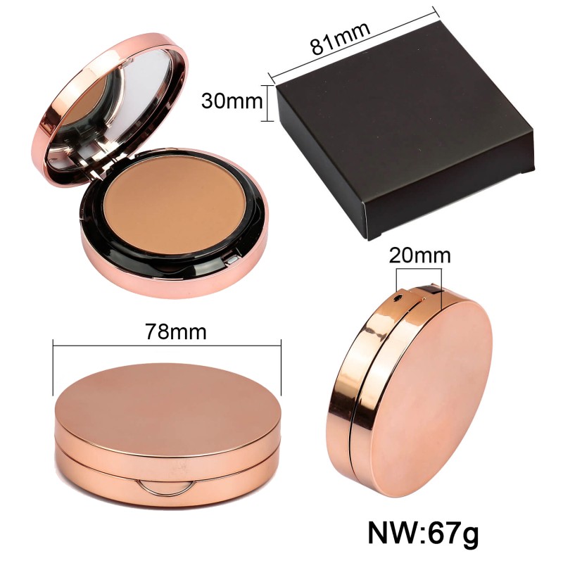 Face Powder Supplier - 8 Colors Setting Pressed Compact Powder Custom Logo