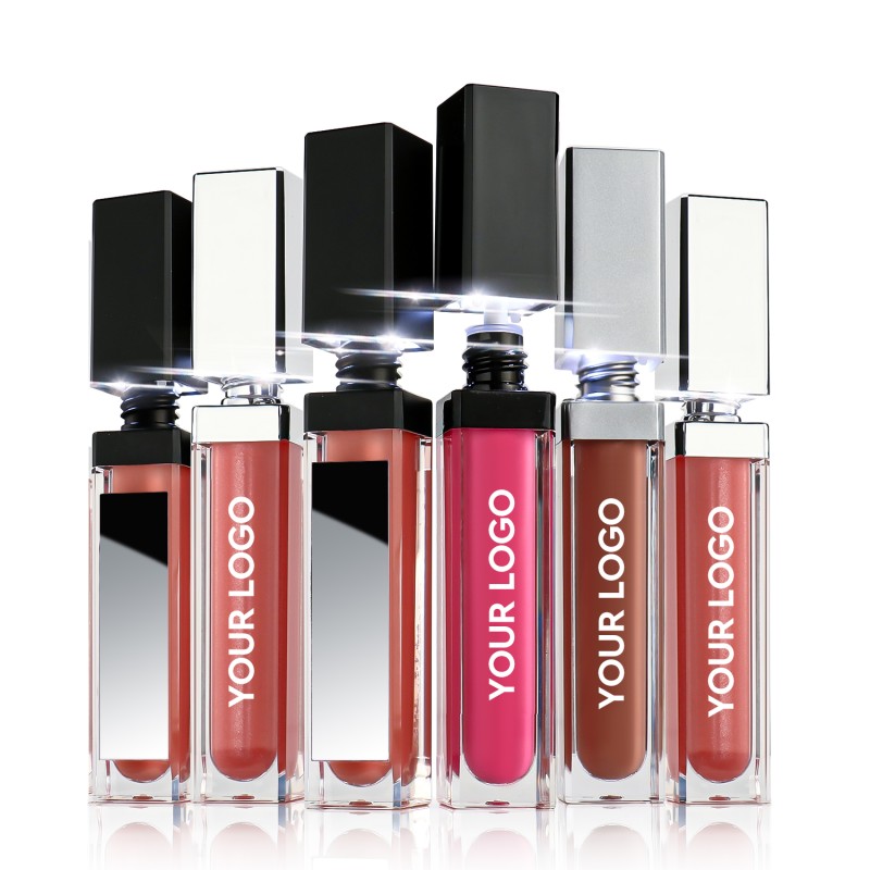 Lip Gloss Tube Factory - LED Light With Mirror Customized Vegan Waterproof