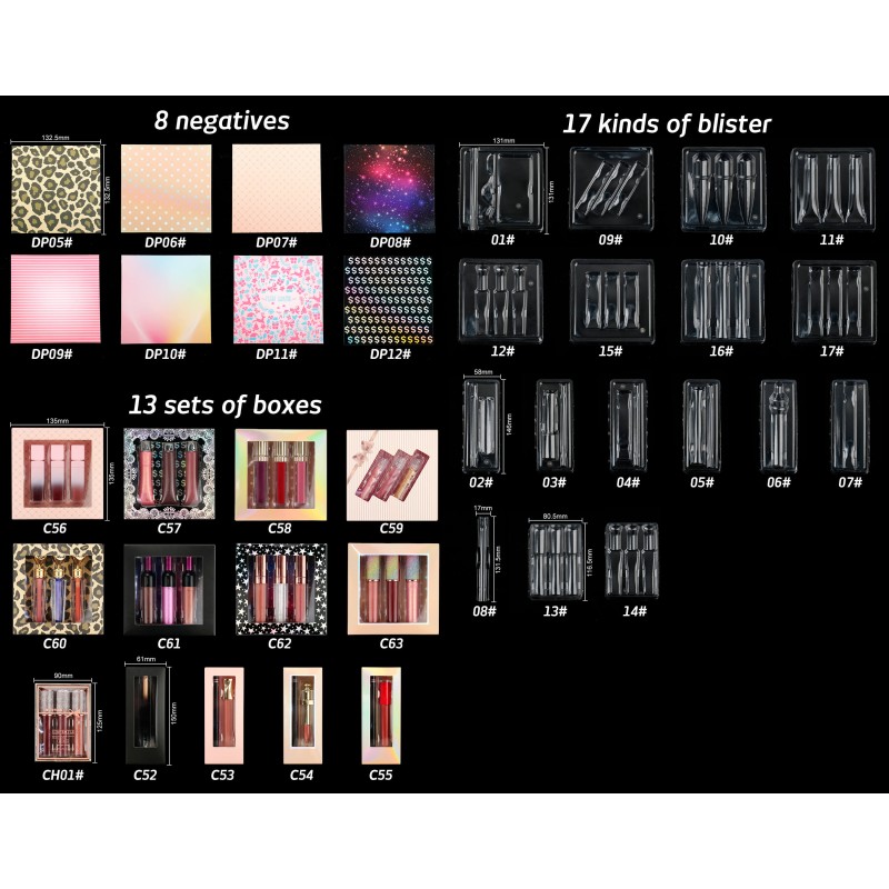 Lip Gloss Set Factory - Make Your Own Logo Matte Liquid Custom Logo Kit