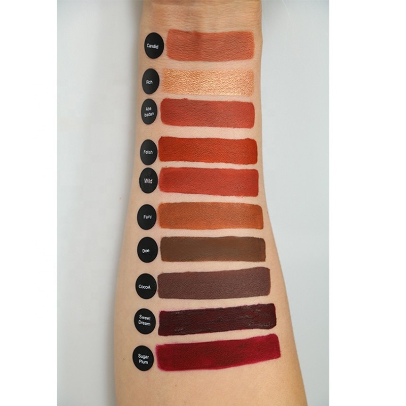 Lip Gloss Palette Manufacturer - Professional 200ML High Pigment Glitter Shiny