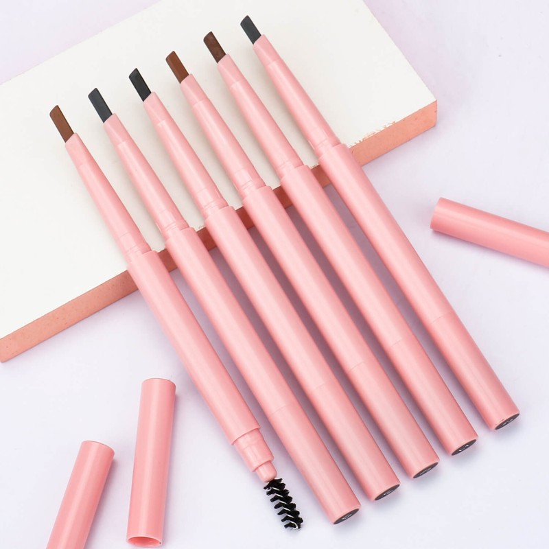 Eyebrow Pencil Factory - Custom Logo Pink Wax Waterproof Long Lasting Vegan