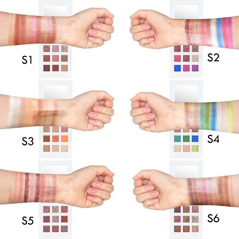 Eyeshadow Palette Factory - Custom Name 9 Colors Private Label Long Lasting