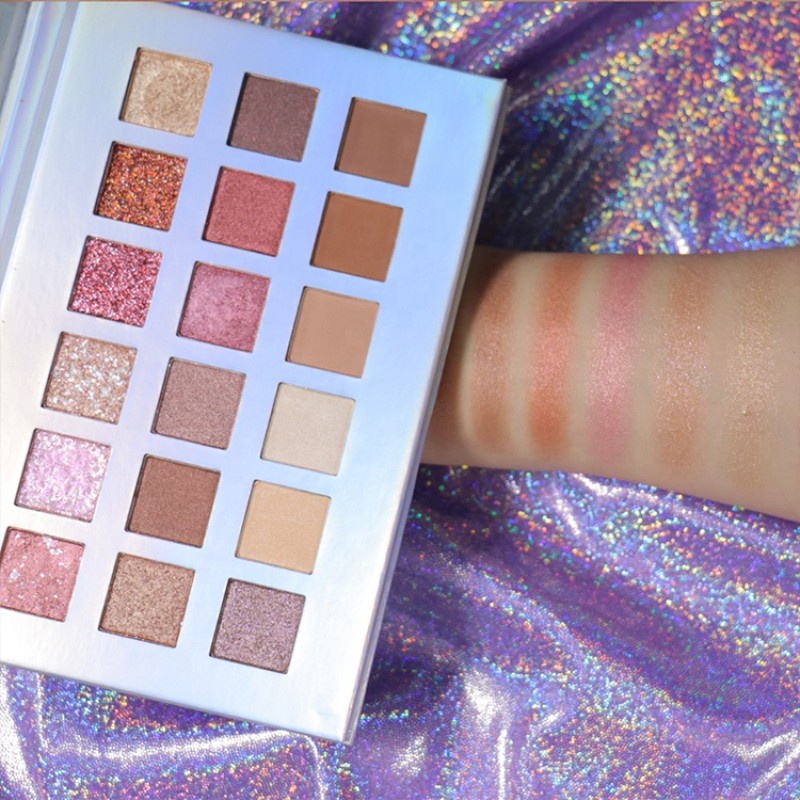 Eyeshadow Palette Supplier - Hot Selling OEM Wholesale 16 Color Marble Glitter