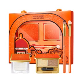 Eye Shadow Box Supplier - High Gloss Cover Box Three-dimensional Natural Powder