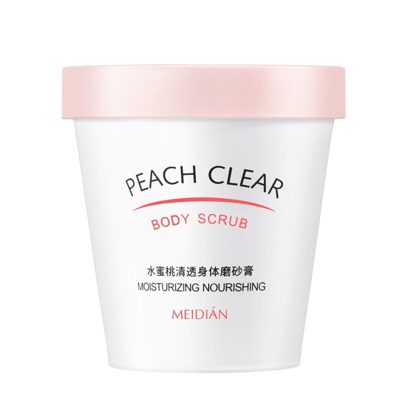 Body Scrub Manufacturer - TWG RTS Dry Skin Care Peach Fragrance Mud Exfoliating
