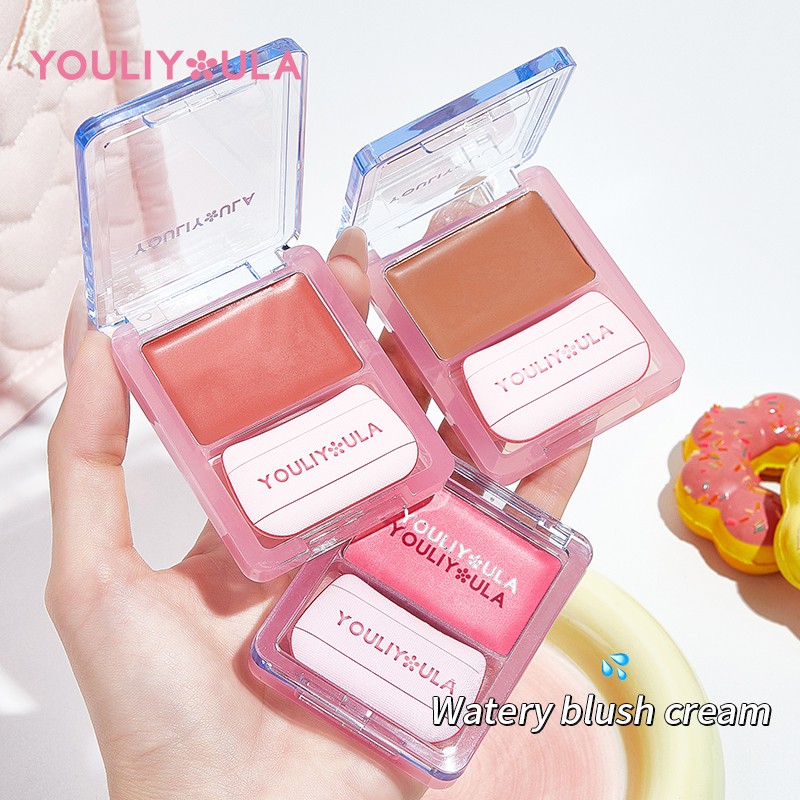 Blush Powder Supplier - Customizable 2-in-1 Waterproof Color Changing Natural Plant