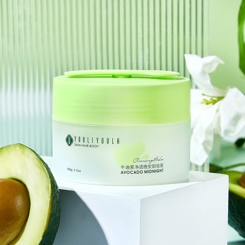 Makeup Remover Supplier - Avocado Herbal Gel Deep Cleansing Gentle Non-Greasy