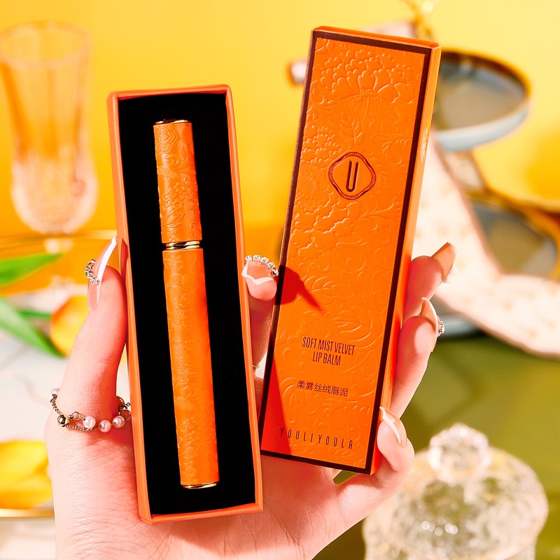 Lip Glaze Manufacturer - Hot Sell Not Fade Matte Finish Long Lasting Red Glaze