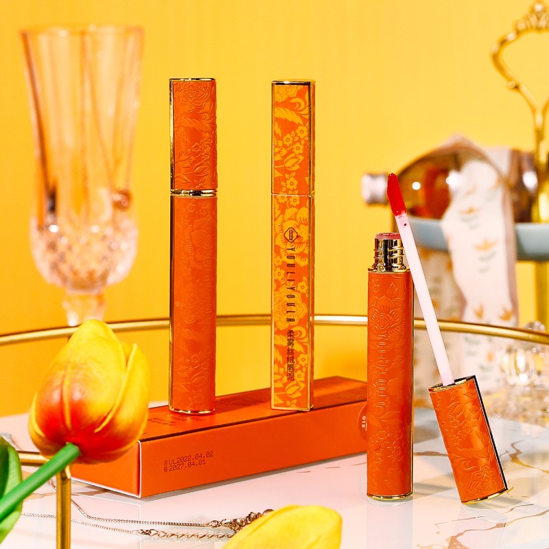 Lip Glaze Manufacturer - Hot Sell Not Fade Matte Finish Long Lasting Red Glaze