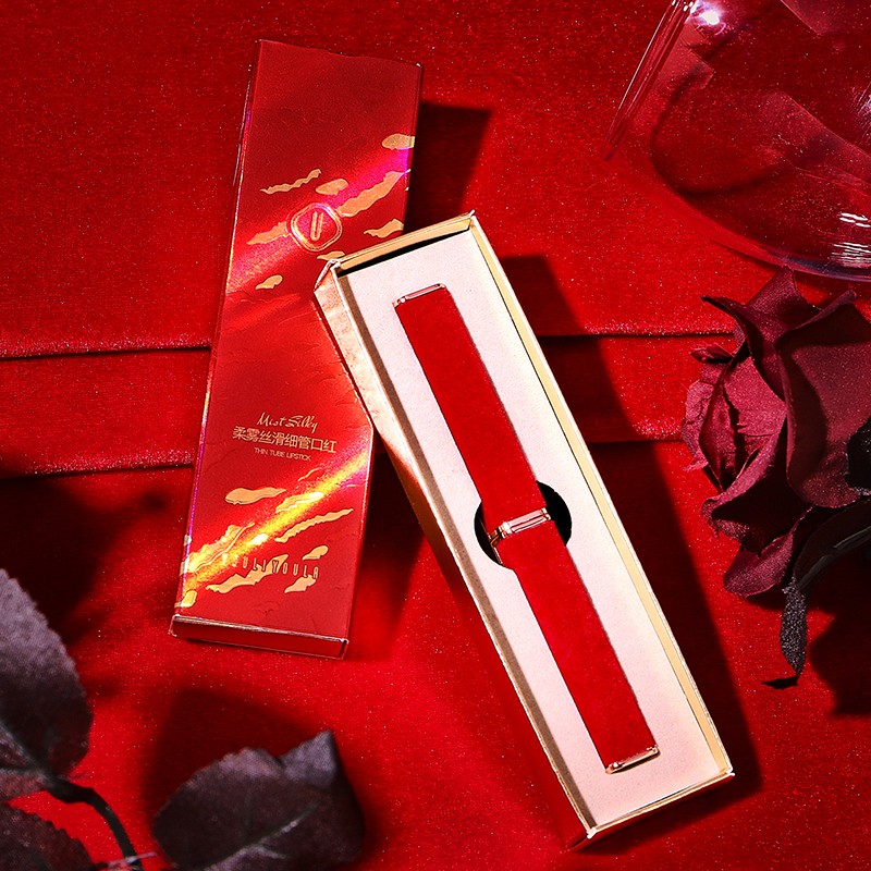 Lipstick Manufacturer - Soft Mist Velvet Waterproof Portable Beginner Thin Tube