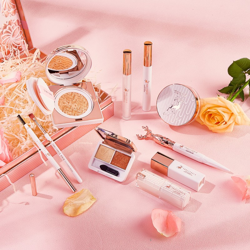 Makeup Set Manufacturer - All One 10-Piece Skin Care Lip Gloss Gift Box