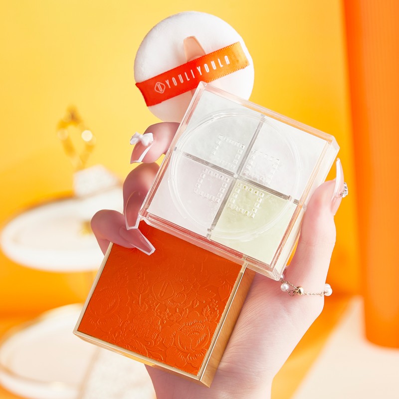 Face Powder Manufacturer - Your logo Oil Control Setting Powder Matte Waterproof