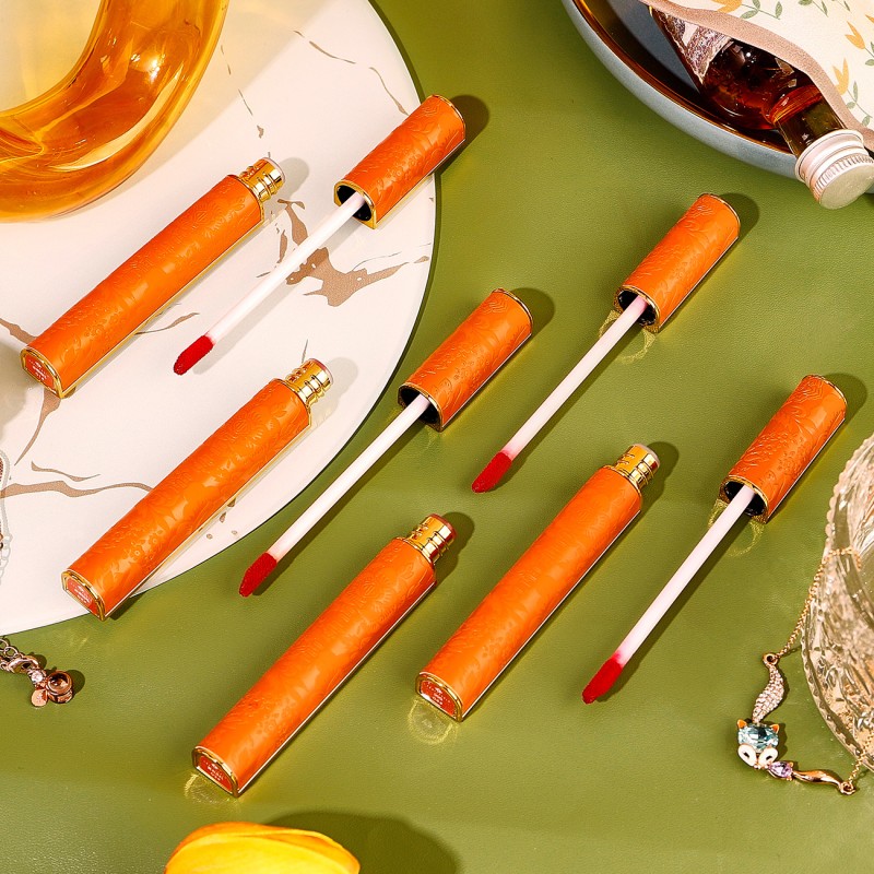 Lip Glaze Manufacturer - Hot Sell Not Fade Matte Finish Long Lasting Red Glaze