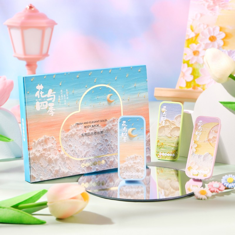 Solid Perfume Factory - Flower Elegant Lasting Fragrance Natural Fresh Alcohol Free